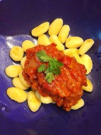 gnocchi with tomato sauce| jammieJammieBlog.wordpress.com